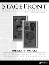 Niles StageFront Home Theater Solutions IW650FX User manual