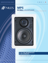 Niles Audio MP5R User manual