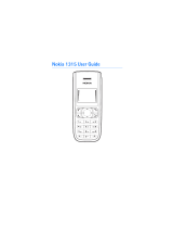 Nokia Cell Phone 1315 User manual