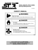 North Star 6500 DPG User manual