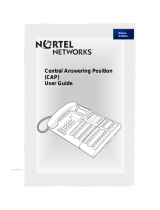 Nortel Networks Answering Machine Central Answering Position User manual