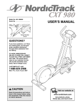 NordicTrack 831.298650 User manual