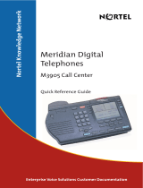 Nortel Networks M3905 Call Center User manual