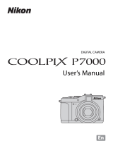 Nikon Coolpix P7000 User manual