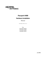 Nortel Passport 4455 User manual