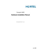 Nortel Networks Switch 4400 User manual