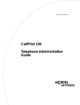 Nortel CallPilot User manual