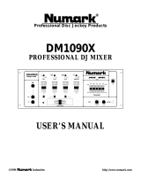 Numark Industries DJ Equipment DM1090X User manual