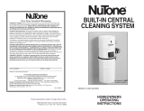 NuTone Water System CV350 User manual