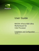 Nvidia 650i User manual