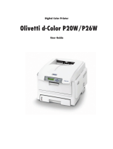 Olivetti Printer P26W User manual