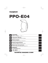Olympus Underwater Lens Port: PPO-E04 User manual