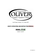Oliveri 777-NT User manual