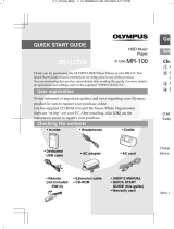 Olympus m-robe mr-100 User manual