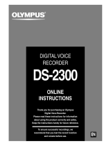 Olympus DS-2300 User manual