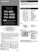 Olympus MP3 Player VN-1800 User manual