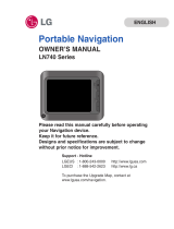 LG LN740 Series User manual