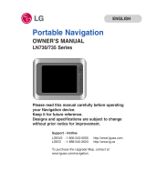 LG GPS Receiver LN730Series User manual