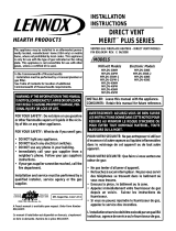 Lennox Indoor Fireplace MP03-VDLPM User manual