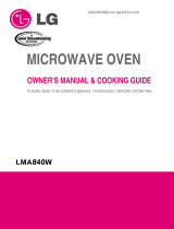 LG LMA840W 01 User manual