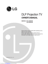 LG Electronics RU-52SZ53D User manual
