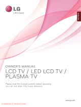 LG Electronics Car Satellite TV System 42/47LX6 User manual