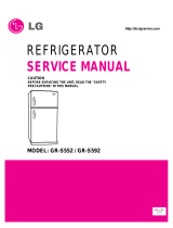 LG Electronics Freezer GR-S552 User manual