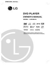 LG Electronics DVD Player DVB418 User manual