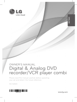 LG Electronics DVD VCR Combo RCT699H User manual