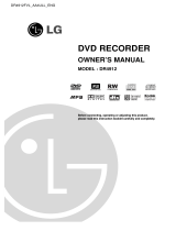 LG Electronics DR4912 User manual