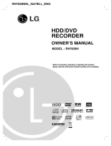 LG RH7850H User manual