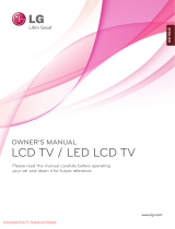 LG Electronics Flat Panel Television 19/22/26/32LD35 User manual