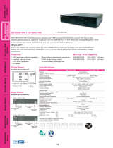 OPTI-UPS ES1500C-RM User manual