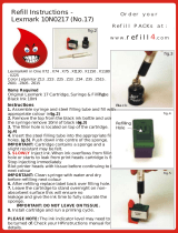 Lexmark Printer Accessories 10N0217 User manual