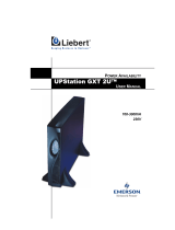 Liebert 230V User manual