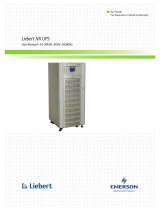 Liebert NXE0A0010F User manual