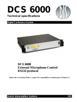 DIS DCS-6000 User manual