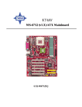 MSI Computer Hardware MS-6712 User manual