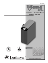 Lochinvar Boiler 399 - 800 User manual
