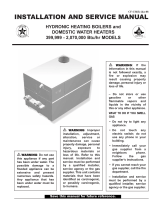 Lochinvar 500,000 Btu/hr User manual