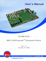 MSC CX-MB-EVA2 User manual