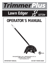 MTD Edger LE720r User manual
