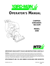 MTD 203B User manual