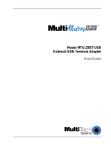Multi-Tech Systems Network Router MTA128ST-USB User manual