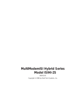 Multi-Tech Modem ISIHI-2S User manual