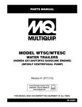 MULTIQUIP Utility Trailer WT5C User manual