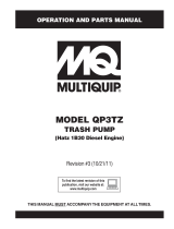 MULTIQUIP QP3TZ User manual