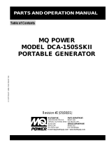 MQ Power Portable Generator DCA-150SSKII User manual