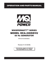 MQ Power Portable Generator DCA-220SSVU User manual