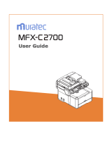 Muratec All in One Printer MFX-C2700 User manual